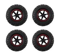 RC Voiture Pneus Jantes pour Tamiya CC01 D90 SCX10 1/10 RC Rock Crawler Upgrade Parts 4Pcs 1,9 Pouces 96 Mm Pneus avec Jante De Roue