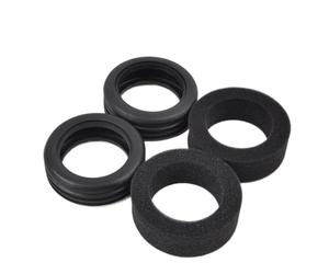 RC Voiture Pneus Jantes pour Tamiya pour DN-01 DT-02 DT-03 TD2 DT-03T RC 2WD Voiture Tout-Terrain 1/10 Pneu Buggy Pneus Avant À Larges Rainures De Roue