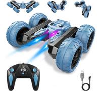 Rc Voiture Telecommandé Tout Terrain, 4wd 360°Rotation Stunt Car Offroad, 2.4ghz Voiture Radiocommandee Crawlers Pour Enfants 4-12 Ans