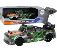 RC Voiture télécommandée 1:16 Roues de dérive en caoutchouc Gris Vert