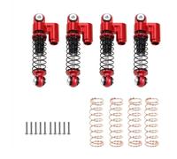 RC Voitures Jouets Pour Axial Pour SCX24 90081 1/24 Filetage Aluminium 32 Mm Pour Mini Amortisseur Accessoires De Mise À Niveau Pour Voiture À Chenilles RC(Red)