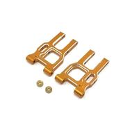 RC Voitures Jouets Pour Racing Ptg-2 Ptg-2r Op 1/10 Accessoires Avant Bras Oscillant Pièces Mise Niveau Métal Modèles Réduits Chenilles Radiocommandées Voiture Camion Pour Buggy(Yellow)