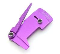 RC Voitures Jouets Pour Tamiya Pour HSP Pour HPI 1/8 1/10 Règle Réglable Pour Voiture Radiocommandée Réglage De La Hauteur Et Du Carrossage De La Jante À 15 Degrés(PURPLE)
