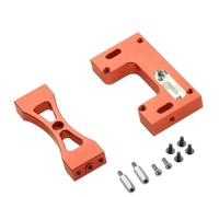 RC Voitures Jouets Pour WPL Pour MN D90 99s 1/16 Métal Support De Fixation Fixe Pour Servo De Direction Pièces Et Accessoires Pour Voitures Radiocommandées(Red)