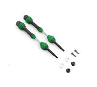 RC Voitures Modèles Arbre Transmission Arrière Acier CVD 4 Pièces pour Traxxas pour Slash pour Rustler pour Hoss pour Stampede pour Vxl 4x4 1/10 RC Pièces Mise À Niveau Voiture(Green,Rear)