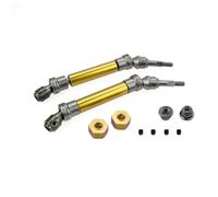 RC Voitures Modèles Ensemble d'arbre Transmission Avant Arrière pour Traxxas pour Trx4 pour Slash 4x4 pour Stampede pour Vxl 2wd 6851r 6851x 6852r 6852x 1/10 RC Pièces Voiture(Yellow,Front)