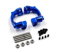 RC Voitures Modèles Jeu Moyeux Avant C Aluminium pour Traxxas pour Mini pour Maxx 1/10 Télécommande Mise À Niveau Voiture Pièces Et Accessoires(Blue)