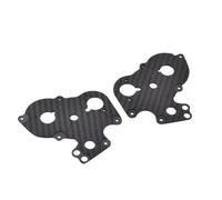 RC Voitures Modèles Plaques Latérales Boîte Vitesses Fiber Carbone pour Tamiya pour Blackfoot pour Monster Beetle Frog Brat Châssis 1/10 RC Pièces Mise À Niveau Voiture