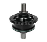 RC Voitures Modèles pour Arrma pour Kraton pour Outcast V2 pour BLX pour Mojave 4S 1/10-1/8 RC Pièces Mise À Niveau Voiture Différentiel Central en Métal 57T ARA311165(Black)