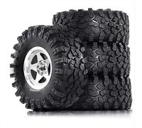RC Voitures Modèles pour Axial pour SCX10 pour Wraith RR10 pour Capra pour Traxxas pour TRX4 1/8-1/10 Pièces Voiture RC 4Pièces 136mm Métal 2.2in Pneu Jante Roue Beadlock