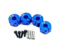 RC Voitures Modèles Pour HSP Pour Tamiya Pour SCX10 Pour Slash 1Jeu D'hexagones Roue Aluminium Épaisseur 5/6/7Mm Moyeu D'entraînement 12Mm Avec Vis Centrage Camion RC Pour Circuit(Blue2,7mm)