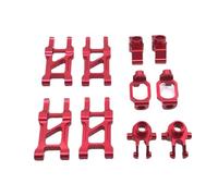 RC Voitures Modèles Pour SuBo BG1513 BG1518 1/12 Kit Mise À Niveau Bras Oscillant Coupelle Direction Coupelle Siège Jeu Coupelles Roue Arrière Accessoires Voitures Télécommandées(Red)