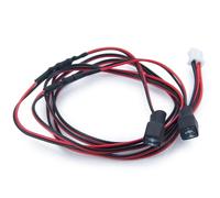 RC Voitures Modèles Pour Tamiya 1/14 Lampe Projecteur Voiture Télécommandée Avec Remorque Accessoires Et Outils Décoration(Yellow)