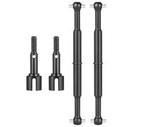 RC Voitures Modèles Pour Tamiya Pour HotShot 58391 4WD 1/10 Acier Avant Arrière Cardans Et Coupelles Transmission CVD Voiture RC Pièces Pour Buggy Camion(Front)