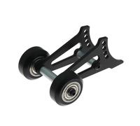 RC Voitures Modèles Pour Tamiya Pour Lunch Box CW-01 Kit Wheelie Barre Stabilisatrice Arrière Réglable Métal Accessoires Voitures Télécommandées(Black,A)