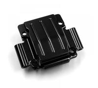 RC Voitures Modèles pour Tamiya Top Force TA01 TA-02 Manta pour Ray 1/10 Pièces D'amélioration Voitures RC Aluminium Couvercle Boîte Vitesses Avant V2 XS-TA29148RD(Black)