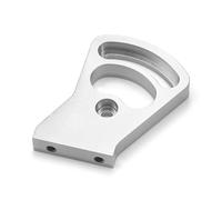 RC Voitures Modèles pour Traxxas pour Revo 2.5/3.3 pour E-Revo RC Support De Moteur De Conversion sans Balais pour Voiture Support Montage De Moteur pour Pièces De Mise À Niveau De Siège(Silver)