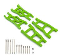 RC Voitures Modèles Pour Traxxas Pour Slash 2WD Pour VXL Pour Nitro Pour Raptor 1/10 Silentblocs Avant Arrière Nylon Kit Bras Suspension Voiture RC Pièces D'amélioration(Green)
