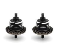RC Voitures Modèles pour Traxxas pour Slash 4x4 pour VXL pour Stampede pour Rustler pour Remo HQ727 1/10 Composants Voitures RC Pignons Différentiel en Acier 5381 6882 5379(Black,2pcs)