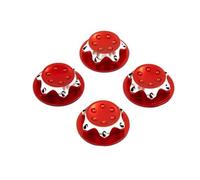 RC Voitures Modèles pour Traxxas pour X-maxx pour Summit pour E-revo pour Arrma 1/8 RC Pièces Voiture Mises À Niveau Aluminium 17mm Moyeu Roue Écrou Hexagonal Anti-Couvercle(Red)