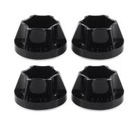 RC Voitures Pièces Pour Axial Pour SCX10 Pour Capra Pour Redcat Gen8 VS4-10 1/10 CNC Aluminium 6mm-18mm Roue Moyeu Hexagonal 1.9 2.2 Roues Jante RC Voiture Sur Chenilles(4pcs 12mm Black)