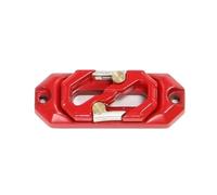 RC Voitures Pièces Pour Axial Pour SCX10 Pour Traxxas Pour TRX4 1/10 Guide Corde Treuil Magnétique Hawse Fairlead Garde Crochet Remorque Remorquage Pièces Chenille RC(Red)