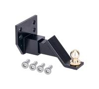 RC Voitures Pièces pour Axial pour Scx10 pour Traxxas pour Trx4 pour Trx6 D90 1/10 Pièces Mise À Niveau Voiture Rc 1 CNC Crochet Remorque Récepteur D'attelage Baisse(Black)