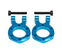 RC Voitures Pièces pour SCX10 pour Wrangler pour Gladiator pour TRX4 pour Element pour Enduro TF2 1/10 Détachées Voitures RC Crochet Remorquage CNC Treuil À L'échelle Pare-Chocs(Blue)