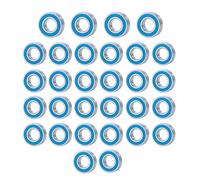 RC Voitures Pièces pour Tamiya 1/14 Kit 30 Roulements Étanches pour Moyeux Roue Camion Semi-radiocommandé Pièces Rechange Décoratives pour Modèles Réduits