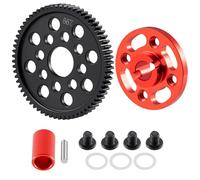 RC Voitures Pièces pour Tamiya pour TT02 1/10 Kit Pignons Principaux Acier 40Cr 63 64 66 Et 71 Dents Voiture RC Drift Pièces Rechange Accessoires Éléments Décoratifs
