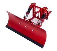 RC Voitures Pièces Pour TRX4M Pour SCX24 1/18 1/24 RC Pelle Pour Sable Neige-pelle En Aluminium Réglable Mise Niveau Chenilles(Red)