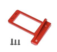 RC Voitures Pièces pour VP pour Capra F9 Bat 1/10 Métal pour LCG Essieu Avant Support Servo Voiture sur Chenilles RC Bas Center Gravité Châssis Bricolage Pièces Mise À Niveau(Red)