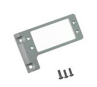 RC Voitures Pièces pour VP pour Capra F9 Bat 1/10 Métal pour LCG Essieu Avant Support Servo Voiture sur Chenilles RC Bas Center Gravité Châssis Bricolage Pièces Mise À Niveau(Silver)