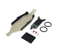 RC Voitures Pièces pour Wltoys 244016 pour Losi Micro-B 1/24 Pièces De Châssis Décoratives Métal pour Voiture Télécommandée(Black)
