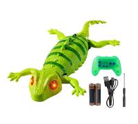 RC Wall Gecko Toy - Rechargeable 2-Mode Remote Control Robot | Light-Up Crawling Gecko for Kids, Preschoolers, Kindergarten Students, Boys, Girls, Sons, Daughters | Ideal for Indoor Fun, Learning, Pla
