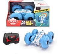 Rc Wild Flippy-Voiture Radiocommandée 15cm-Rotation 360°-Jusqu'à 8km/H-Dès 6 Ans-201103003,Bleu