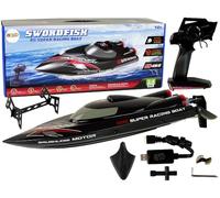 RC WL916 Swordfish Bateau à moteur 2,4 GHz Noir Télécommande