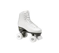 Roces RC1 Classic Roller Patins à Roulettes, Pour Femmes et Homme, Quad Skates Adulte, Blanc, 39