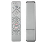 RC4154403/01 Télécommande Vocale Compatible avec Philips 4K UHD LED Android TV 43PUS7354/12 50PUS7354/12 55PUS7354/12 65PUS7354/12 43PUS7304/12 Contrôleur de Remplacement avec Netflix Bouton