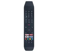 RC43141 Télécommande de Remplacement RC43141P 30101754 Télécommande pour Hitachi TV avec Netflix Youtube Fplay Buttons 24HB21T65U 32HB26T61U A 43HB26T72U 43HK25T74U 50HB26T72U A 50HK25T74U 55HK25T74U