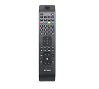 RC4800 Télécommande Universelle Convient pour Telefunken JVC TECHWOOD TV | RC4900 30076972 D48F275R3C D49F283N3C L65F243A3C L65F243M3C L65F243R3C D48F272N3C 26LHD157DVB-T 32LHD301DVB-T T24TX189LP-W