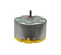 RC500-KN/13500/14440/10600 Moteur à Balais en Carbone, DC 6-12V 5500RPM Moteur DC à Broche Ronde pour Robot Balayeur (RC500-KN/14440)