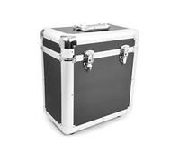 Power Dynamics Valise vinyles RC80 – 12 pouces Noir Poignées intégrées Construction robuste