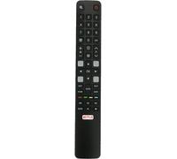 Rc802N Yui1 Télécommande Remplacée --Fit Pour Tcl 4K Uhd Qled Tv Télécommande Arc802N Rc802N Yu14 32Es560 32Es580 43Ep640 43Ep660 50Ep640 50Ep660 50Ep680 55Dc760 55Dp660[TEL9122557]