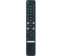 Rc802Nu Yui1 Télécommande De Remplacement Fit For Tcl C63 C73 4K Qled Tv, C72 C72K+ C73K Serie 4K Qled Android Tv, C82 C83 C93 Serie 4K Mini-Led Android Tv, Fhd7900 Serie Full Hd Android Tv