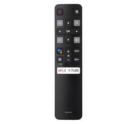 RC802V TCL Télécommande de rechange - Installation facile avec touches de raccourci - Télécommande universelle T ndroid 4K UHD Smart TV (55S434, 50S434, 43S434, 40S334, 40S330, 75S434, 70S430