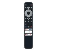 RC902V FAR1 Télécommande vocale de rechange compatible avec télécommande TCL Voice TV 43C635 50P735 75C835 65C835 55C835 75C635 65C635 55C635 75X925 65X925 98C7 35 85 Série C735 75C735 65C735 55C735