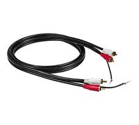 Câble de raccordement RCA 84039 [1x Cinch-RCA mâle - 1x Cinch-RCA mâle] 1.50 m noir