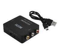 Rca composite cvbs av vers hdmi audio vidéo adaptateur hd convertisseur boîte ntsc / pal commutateur ac1368