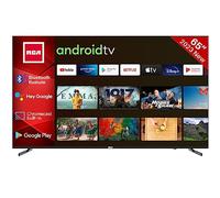 RCA RS65U2 Android Smart TV 65 Pouces (165cm) Téléviseur 4K avec Dolby, HDR, Google Assistant, Chromecast, Netflix, Prime Video, Disney+, Play Store, télécommande BT, WiFi, Triple Tuner